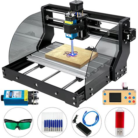 cnc router with laser etching